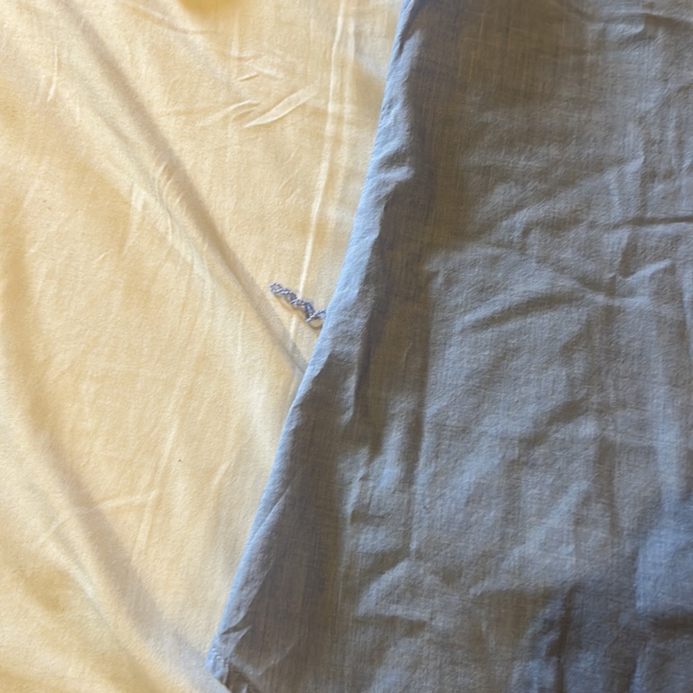 Blue Short Sleeve Button Up - Picture 3 of 4